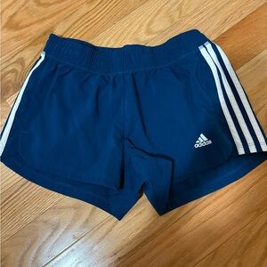 Adidas Women's Blue Athletic Shorts